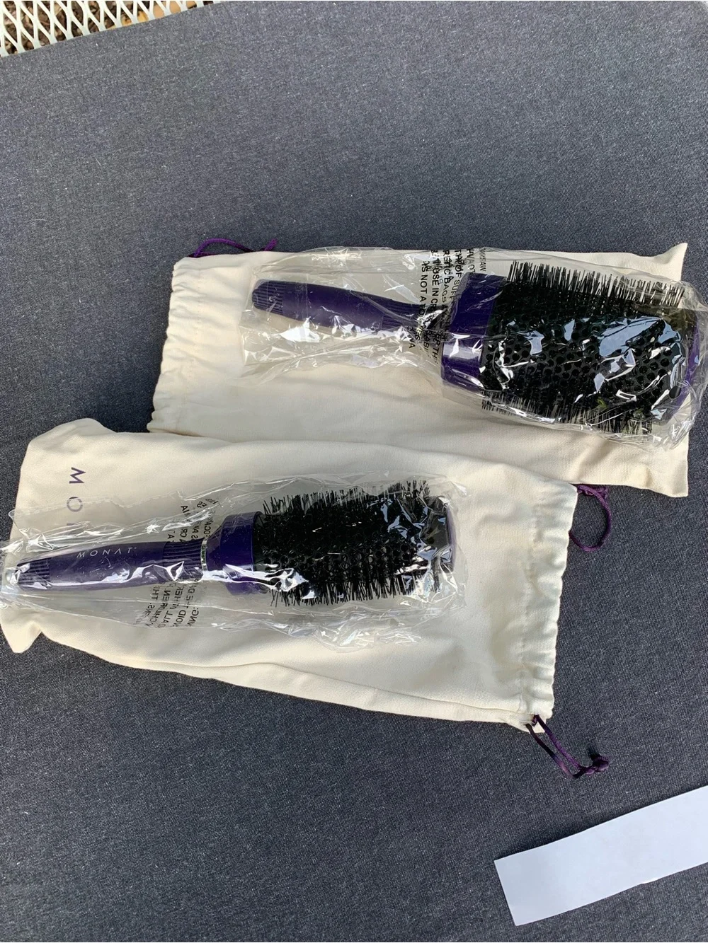 🆕 Monat Round Vent Styling Brush Set of 2 Bundle